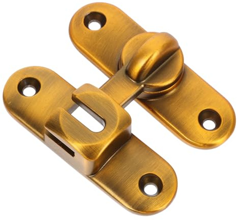 LIFKOME Cerradura de Puerta Corredera de Acero Inoxidable Pestillo Resistente para Puertas de Granero y Rejas Tornillos para Seguridad y Durabilidad