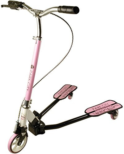 KRF Kinder des Frog Tretroller mit 3 Rädern, Rose, Size 100