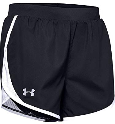 Under Armour Damen Fly By 2.0, atmungsaktive Shorts, moderne Sporthose
