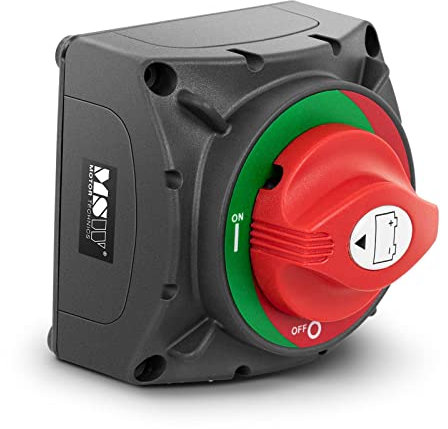 MSW Batterietrennschalter 12-48 V 275 A Funkenschutz Batterieschalter Boot Camping