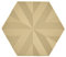 Zone Denmark Ori Untersetzer, 16 x 14 x 0,8 cm, Khaki, Flake