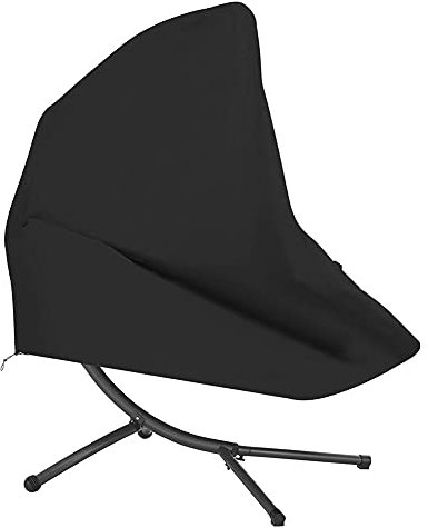 JAWSEU Hängesessel Abdeckung, Abdeckung für Schwingsessel/Gartenliege, Hängeliege wasserdichte Schutzhülle, Winddicht, UV-Beständiges, 185cmx117cmx198cm