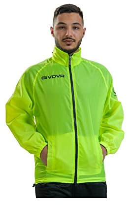 GIVOVA Rain Basico Sweater, Jaune Fluo, XXXL Mixte