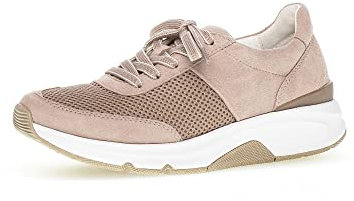 Gabor Damen Low-Top Sneaker, Frauen Halbschuhe,Wechselfußbett,Freizeitschuhe,Turnschuhe,Laufschuhe,straßenschuhe,antikrosa,38.5 EU / 5.5 UK