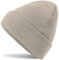 HatStar Wintermütze | Damen Beanie Mütze | Herren Feinstrick Beanie | für Frauen Männer Unisex | Cuffed Hats Weich & Warm (beige)