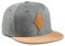 Soulbuddy Kinder Cap – Unisex Kinderkappe – Schirmmütze für Jungen & Mädchen – Trendiger Sonnenhut für Outdoor & Freizeit Dunkelgrau – Größe L