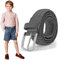 XZQTIVE Gürtel Kinder Stretchgürtel für Mädchen und Jungen, grau, 85cm