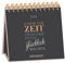 Harenberg Tischkalender - Nimm dir Zeit - Kalender 2024 - Grafik-Werkstatt-Verlag - Monatsplaner mit praktischem Aufsteller und Spiralbindung - 16 cm x 15 cm