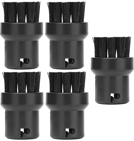 Mumusuki Cabezal de Cepillo Limpiador de Vapor de 5 Uds, Accesorios de Repuesto para Limpiador de Vapor para Karcher SC1 SC2 SC3 SC4 SC5