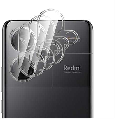 GIOPUEY [Full Protection Camera Lens Protector Compatible with Redmi Note 13 Pro Plus, [3 Pack] 3D Camera Tempered Glass [Highly Transparent] Camera Protector for Redmi Note 13 Pro Plus