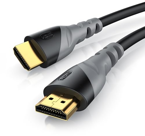 CSL - 16k 8k HDMI Kabel 2.1-3m - 16k@30Hz 8k@60Hz 4k@120Hz - UHD II - Ultra High Speed Ethernet 48Gbps - HDMI 2.1 8k 16k / 2.0 4k - HDR 10+ eARC 3D VRR - Gaming TV PS5 Xbox