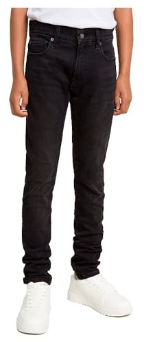 8719965012981 G-Star Jungen Kids 3301 Slim Jeans, Schwarz (Pitch Black D25921-01-A810), 12