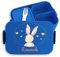 Kinder Bento Box Midi Lunchbox für Mepal Bentobox - Hasen - Hasenkopf Süßer Hase Langohr - 900 ml - Blau - brotdose mädchen kindergarten bunny brotzeitdose jausendose schule rabbit brotbüchse