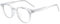 Dollger Blaulichtfilter Brille für Damen Herren Blaue Licht Blockieren Brille Square Blue Light Blocking Glasses Großer Rahmen Brille Anti Blaulicht PC TV Gaming Unisex Weiß