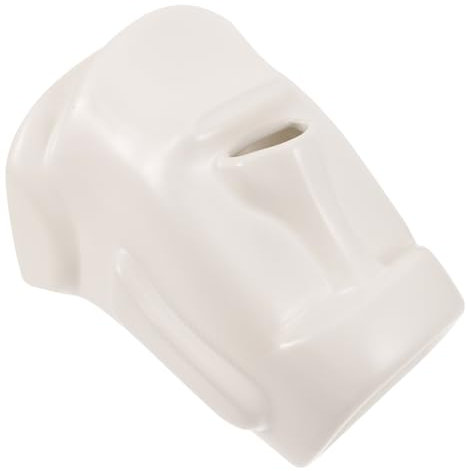 Amosfun Taschentuchbox Im Hochformat Papiertuchspender Tisch-serviettenboxen Taschentuchetui Mit Moai-Statue Dekor Für Auto Affendekorationen Taschentuchhalter Für Affen Auto-dekor Keramik