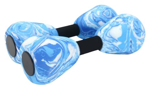 Foam Dumbbell,Swimming Weights Water Dumbbells,1 Pair Water Weights for Pool Exercise,Aerobics Exercise Equipment,Pool Swimming Training,Aqua Aerobics for Home & Gym Workouts