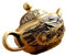 LAPYAPPE Théière Laiton Rétro Figurine Décorative pour Bureau Salon Accessoire Élégant pour Chambre à Coucher Étagère