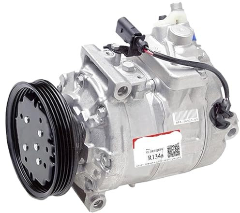 Compresor de aire acondicionado 7SEU16C compatible con Audi A4, A6, B6, C5, 4B0260805G, 4B0260805K, 4B0260805M, 8E0206805D, 8E0260805, 8E0260805N