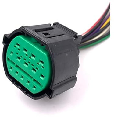 XIOKLM 14Pin Auto Headlight Plug Waterproof Electrial Socket Car/Female Male Connector GL301-14021 GL291-14021(14P Female,1 Pc)