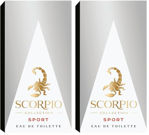 Scorpio - Eau de Toilette - Collection Sport - 75 ml (Lot de 2)