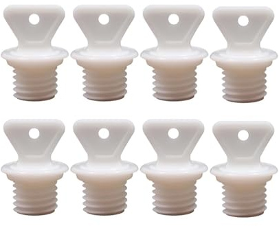 8 Stück Heißwasserbeutel Deckel, Wärmflasche Verschlussstopfen, Ersatzkappen Für Heißwasserbeutel, Geeignet Für Wärmflaschen, Wiederverwendbar, Für Den Gebrauch Zu Hause, Im Büro Und Auf Reisen