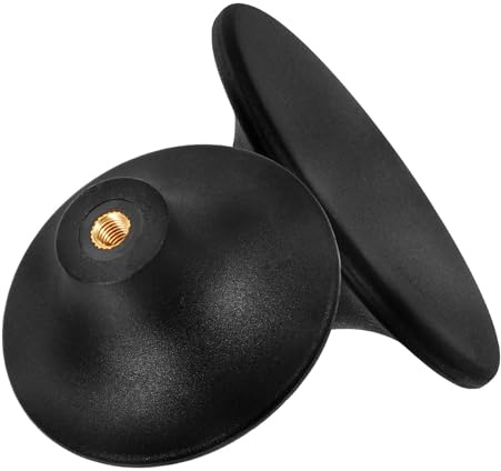 Yardwe Boutons Universels de Couvercle de Casserole en Bakélite, Lot de 2 Résistants pour Réparation de Poêles et Marmites, Adaptés aux Cocottes en Fonte Émaillée