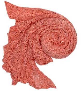 Newborn Baby Cheesecloth Swaddle Cocoon Knit Crochet Wrap Photo Photography Prop (6)