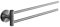 Ambrosya® | Scaldasalviette esclusivo in acciaio inox | Bagno Supporto Staffa Asciugamano Portasalviette Portasciugamani Asta WC (Acciaio inossidabile (Spazzolato), 37,9 cm)