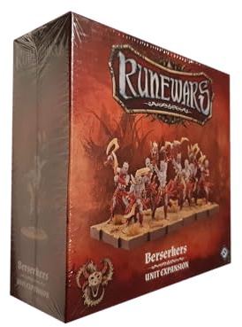 Fantasy Flight Games FFGRWM28 Runewars Miniatures Game: Berserkers Expansion Pack, Mixed Colours