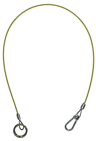 1 Metre Ring Hook Trailer Caravan High Vis Brake Away Breakaway Safety Cable