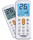 Con luz trasera 5000C0DE IN1 universal A/C controlador aire acondicionado aire acondicionado mando a distancia CHUNGHOP K-2080E K2080E