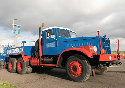 hansepuzzle 46177 - LKW Puzzle 130 Teile - Fortbewegung-Puzzle mit hochwertiger Aufbewahrung: Kartonbox und wiederverschließbarem Beutel - Puzzle-Maße: 28,7 x 20 cm