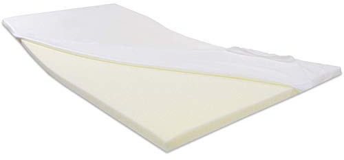 Dibapur VISCO PRO Topper - Viscoelastische – Matratzenauflage - Visco Auflage mit Standard Bezug (100 x 190 x 5 cm)