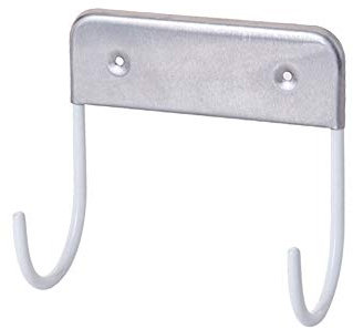Dyda6 Bügelbrett-Haken, Edelstahl, Wandmontage, platzsparend, universell einsetzbar, für Zuhause, Schlafzimmer, Schrank, weiß, Free Size