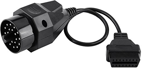 Für 20 Poliger Obd Stecker E39 Bj.97-20-Poliges Bis 16-Poliges Obd2-Adapterkabel, Abs-Anschluss-Scannerkabel Für E36 E38 E39 E46 E53 X5 Z3