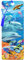 3D LiveLife Lesezeichen - Delphinfamilie von Deluxebase. Ein Delphin-Lesezeichen mit linsenförmigen 3D-Kunstwerken, lizenziert von dem bekannten Künstler Michael Searle