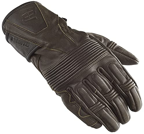 Bogotto Classic Motorradhandschuhe, dunkelbraun, 3XL