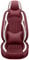 maiqiken Sitzbezug Für Nissan X-Trail T32 2014-2024 Komplettset 5 Sitze Allwettereinsatz Autositzbezug Rot