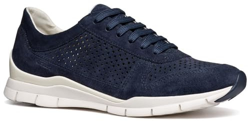 Geox Women's D Sukie B Sneakers, Dk Jeans, 6 UK