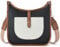 BOSTANTEN Damen Schultertasche,Umhängetasche Damen Klein Crossbody bag für Frauen Handtasche Beige mit Schwarz