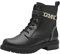 MARCO TOZZI by Guido Maria Kretschmer Damen Stiefeletten zum Schnüren aus Kunstleder mit Reißverschluss, Schwarz (Black), 38 EU