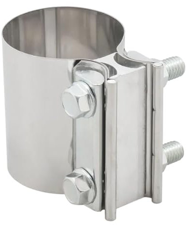 Kingsea Auspuffschelle, 55 mm, Edelstahl, Auspuffanlage, Rohrverbinder