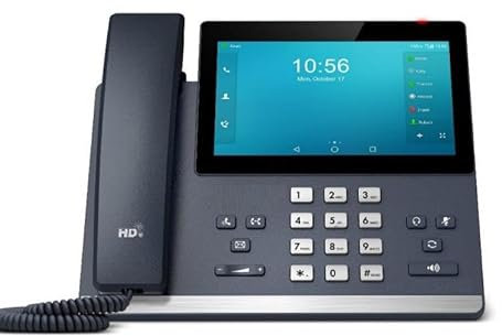 Yealink T67LTE - VoIP-Telefon - mit Bluetooth-Schnittstelle mit Rufnummernanzeige/Anklopffunktion - IEEE 802,11a/b/g/n/ac (Wi-Fi) - Sechsweg Anruffunktion - SIP, SIP v2 - Classic Gray (1301197)