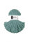 Premium Baumwoll-Flechtschnur - 5mm x 50m - Vielseitige Makramee-Kordel für Stricken, Weben, DIY-Basteln und Heimdekoration - Hochwertige Bunte Bastelschnur - Duck Egg Blue