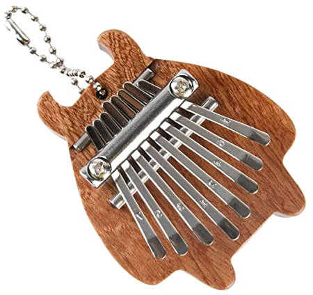 TOYANDONA Tragbares Daumenklavier Aus Naturholz Mit Tasten Leicht Zu Erlernen Fingerklavier Für Anfänger Und Musikliebhaber Kompakt Und Tragbar