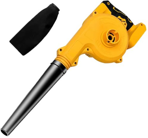 Cordless Leaf Blower, 160 MPA Electric Leaf Blowers Compatible with Dewalt Battery, for Outdoor Cleaning Lawn Care (Tool only, no battery)
