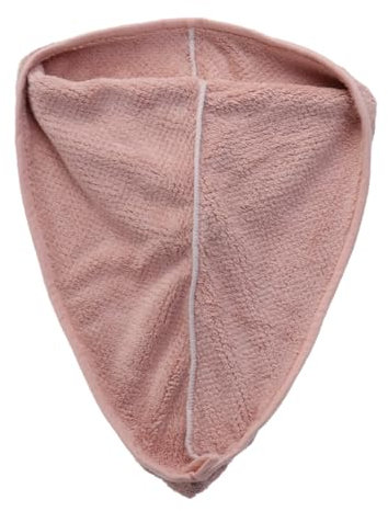 HONITANO 2stücke Haartrocknungs-duschhaube Für Damen Und Mädchen Rosa Schnell Trocknend Komfortabel Für Bad Make-up Und Gesichtswäsche Aus Weichem Saugfähigem