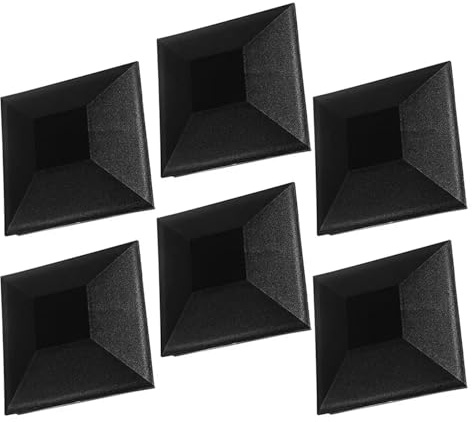 6 Stück Kunststoff-Zaunpfostenkappen, Ersatzabdeckungen, Rasen- und Gartentorpfosten, Endstücke, Außenzaundekorationen, Spalier Für Holzpfosten