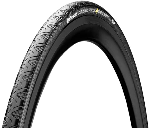 Continental Grand Prix 4-Season Black Edition Cubiertas para Bicicletas, Unisex Adulto, Negro, 23-622