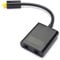 SiYear Câble de diviseur Optique Optique de 1 po en 2 Sorties Toslink numérique, Adaptateur Fibre Optique, convertisseur de Fibre (0.2M)